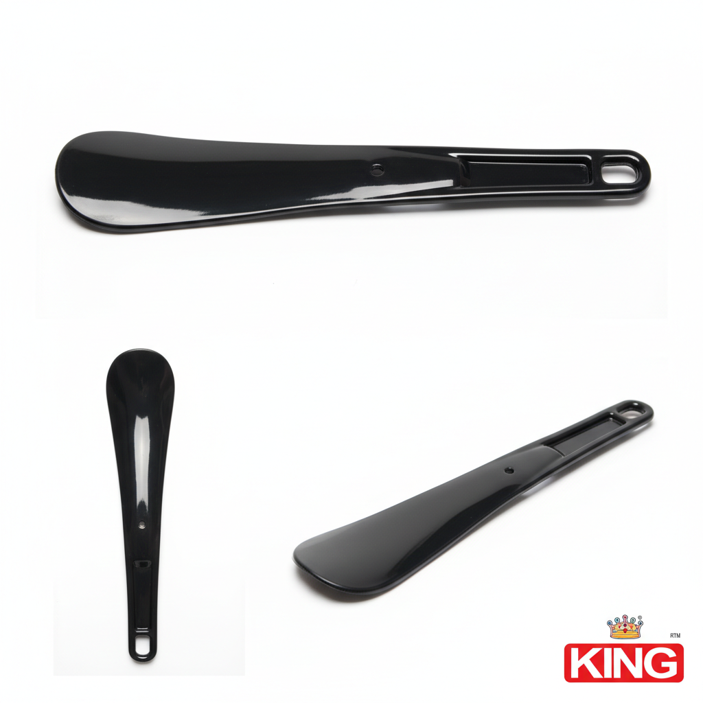 King Premium Black Shoe Horn – Professional Shoe Wearing Tool 2