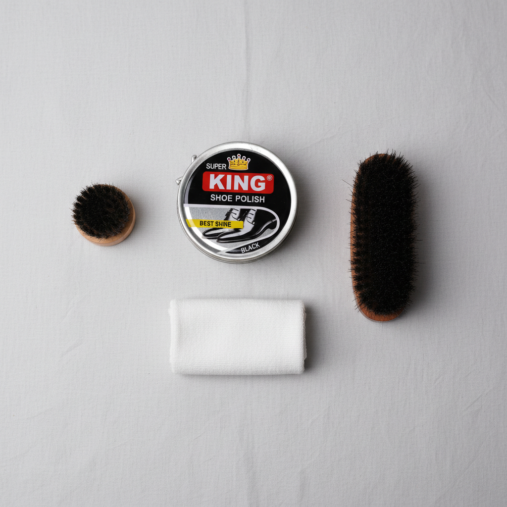 Super King Premium Black Shoe Polish 4