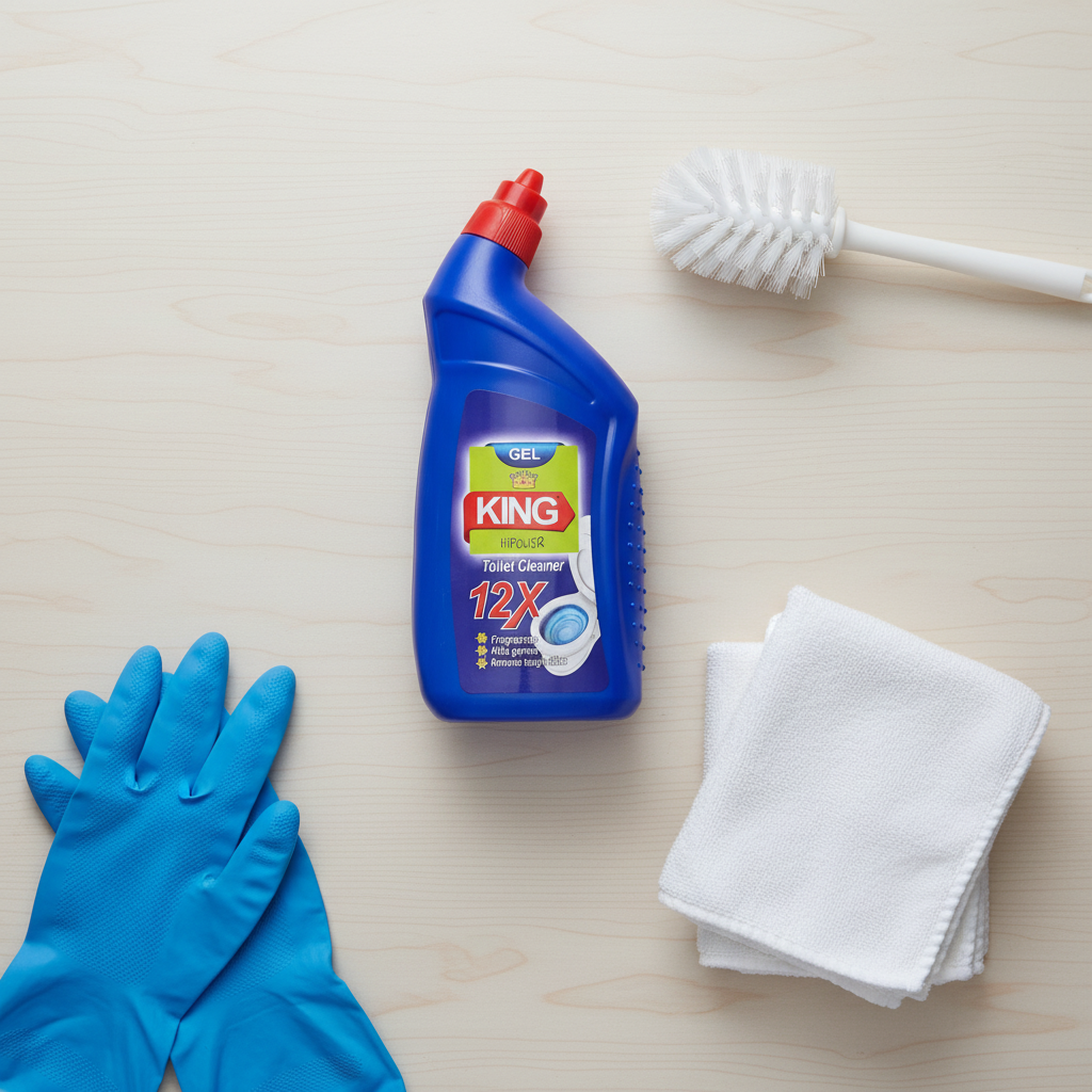 King HiPower Toilet Cleaner Gel  | Cleaning Bathroom Disinfectant 3