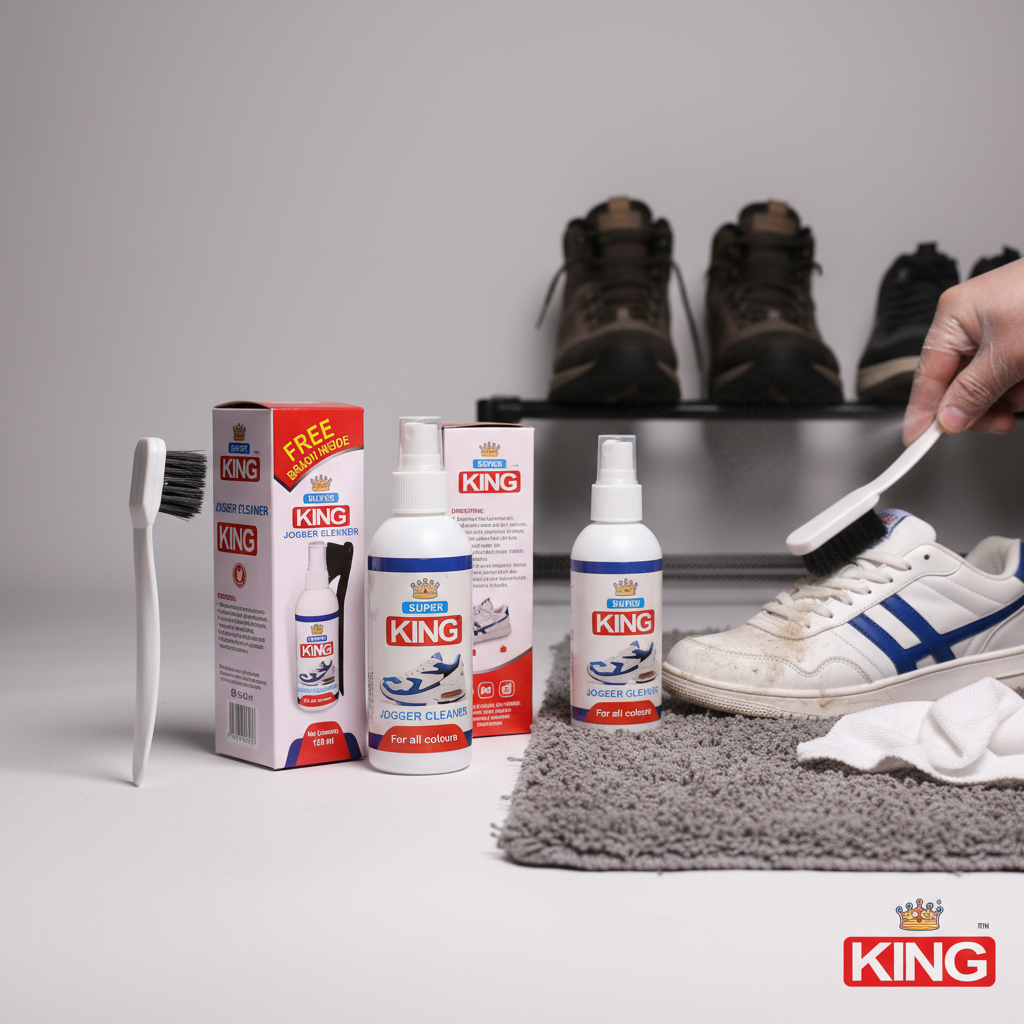 Super King Jogger Cleaner – Professional Instant Shine for All Colors 2