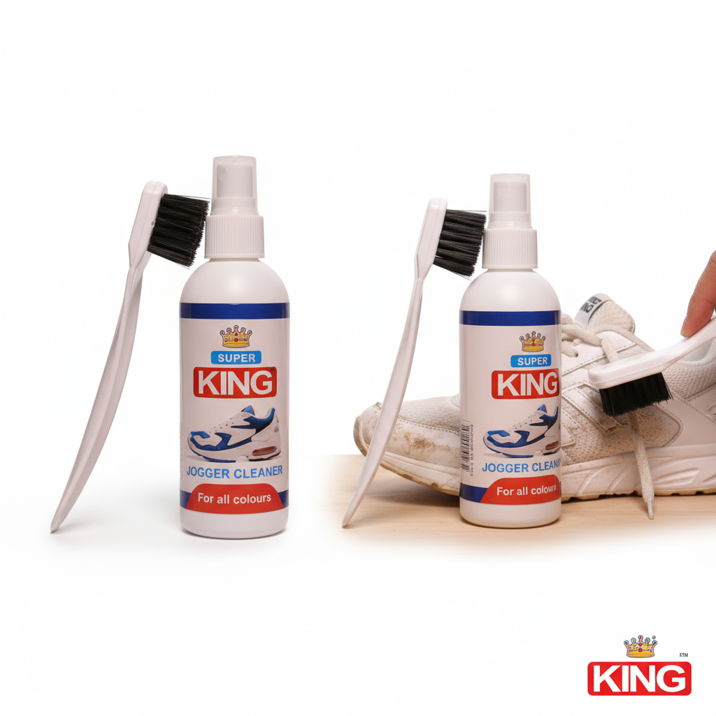 Super King Jogger Cleaner – Professional Instant Shine for All Colors 4