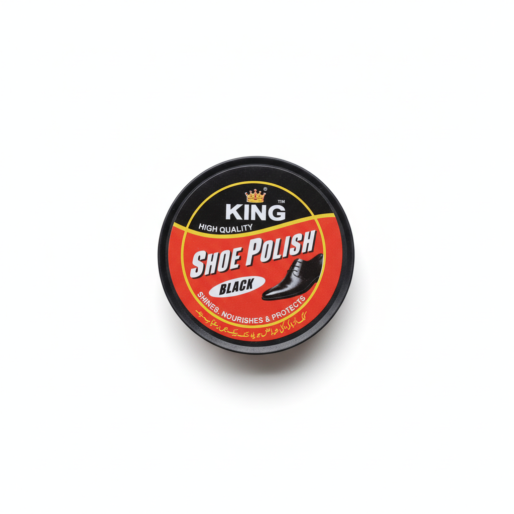Brilliant Black Shoe Polish – Premium High Quality Leather Shine 1