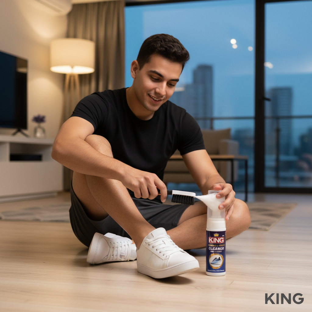 Super King Sneaker & Jogger Cleaner with Brush 4